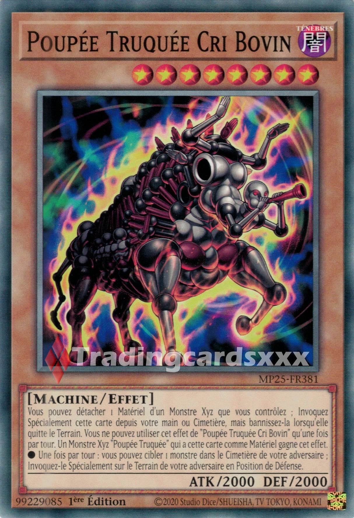 Yu-Gi-Oh! Poupée Truquée Cri Bovin : C MP25-FR381