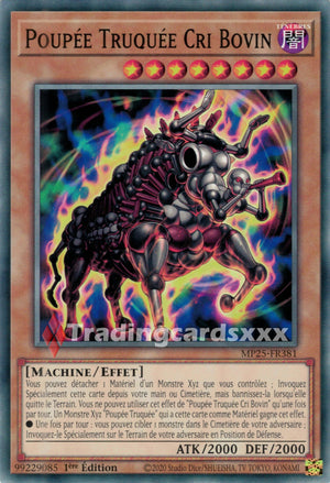 Yu-Gi-Oh! Poupée Truquée Cri Bovin : C MP25-FR381