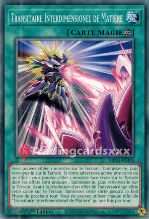 Yu-Gi-Oh! Transitaire Interdimensionel de Matière : C MP25-FR393