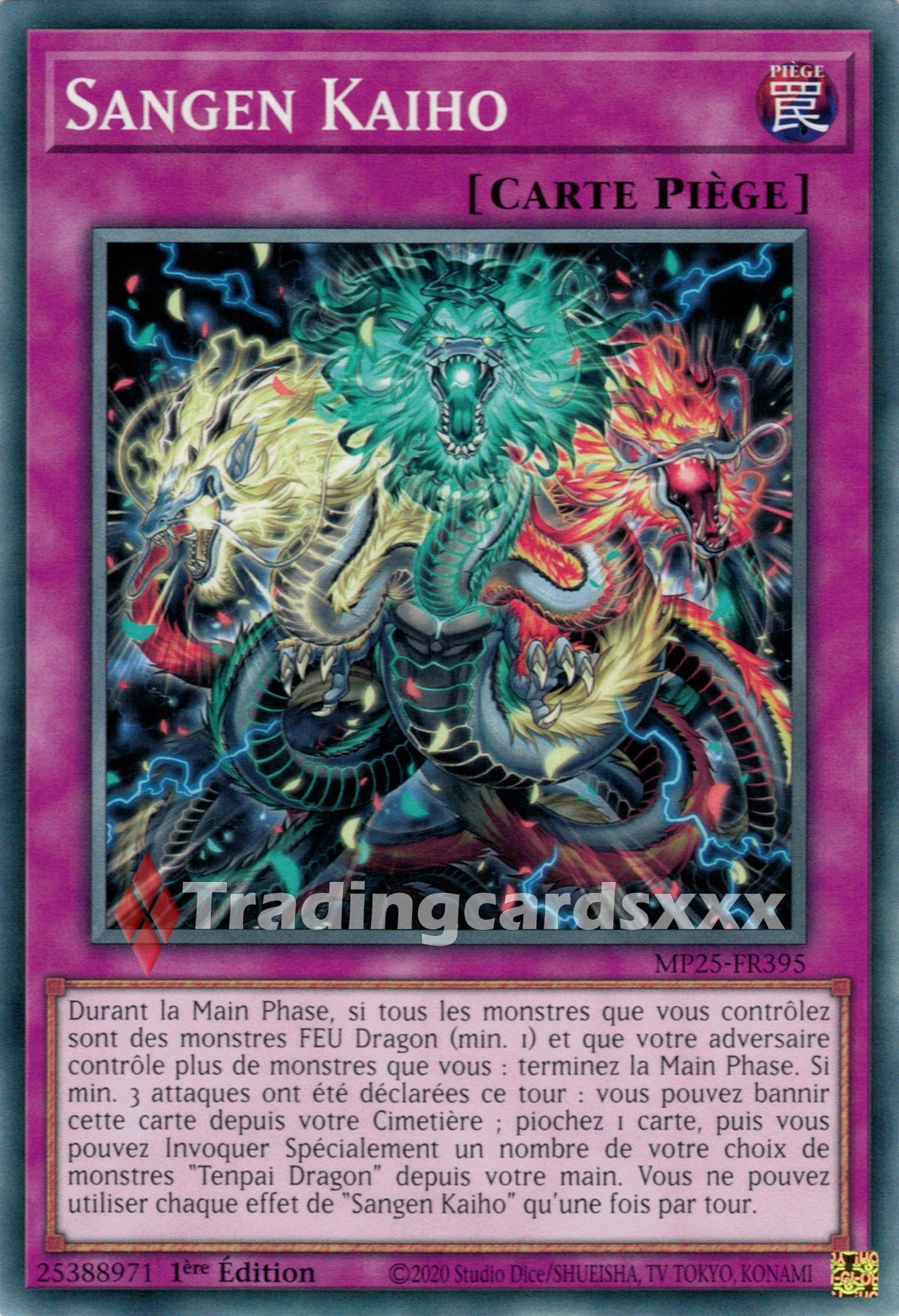 Yu-Gi-Oh! Sangen Kaiho : C MP25-FR395