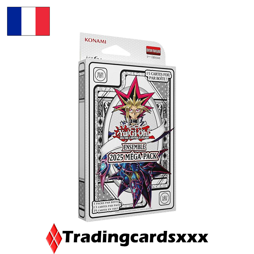 Yu-Gi-Oh! Carton de 12 packs de 3 boosters : Ensemble 2025 Méga-Pack