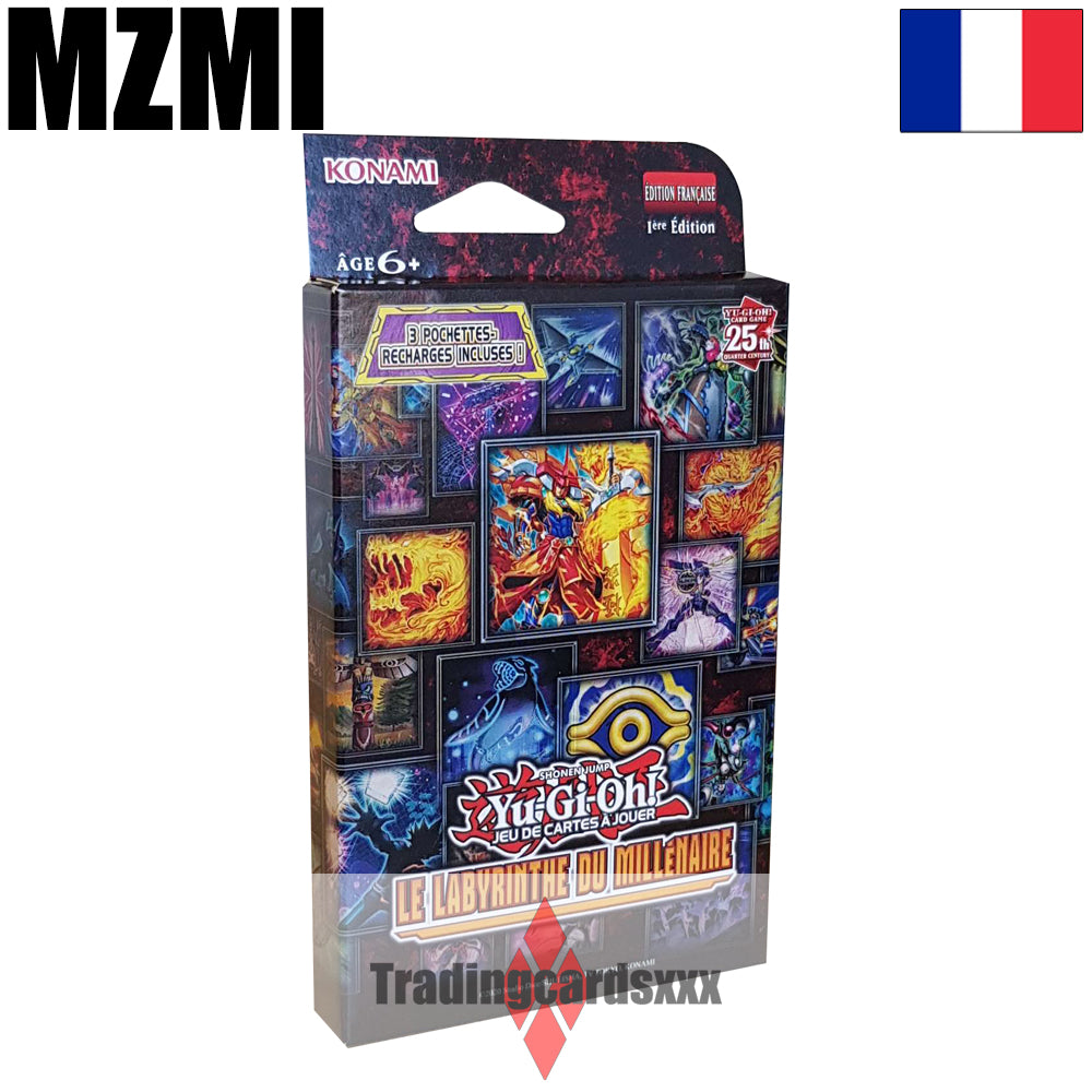 Yu-Gi-Oh! Pack de 3 boosters : Le Labyrinthe du Millénaire