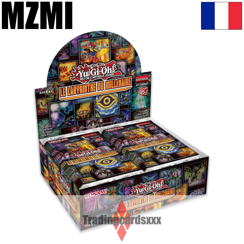 Yu-Gi-Oh! Carton de 12 displays : Le Labyrinthe du Millénaire