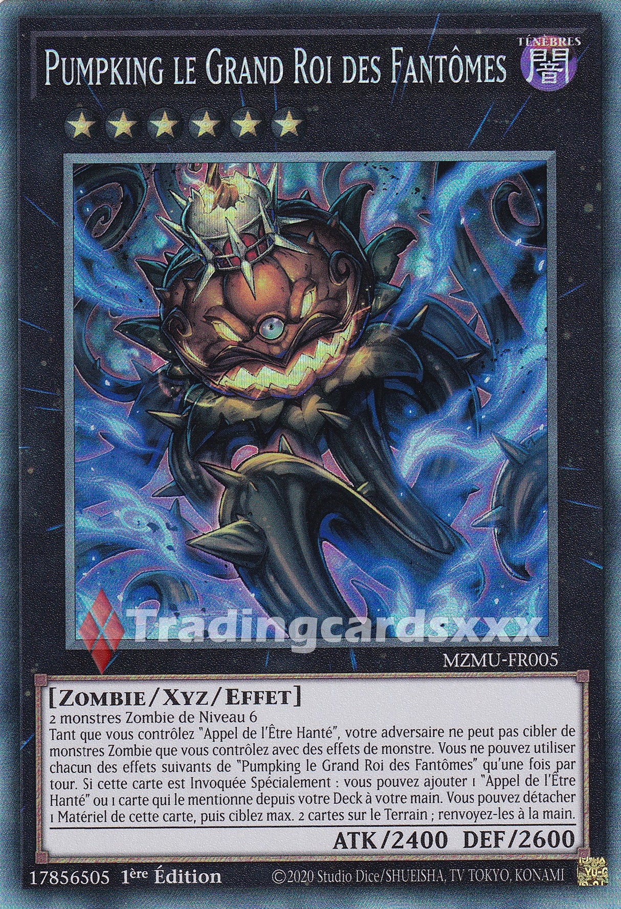 Yu-Gi-Oh! Pumpking le Grand Roi des Fantômes : CR MZMU-FR005