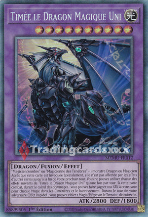 Yu-Gi-Oh! Timée le Dragon Magique Uni : CR MZMU-FR012