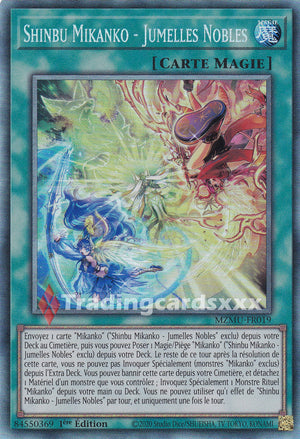 Yu-Gi-Oh! Shinbu Mikanko - Jumelles Nobles : CR MZMU-FR019