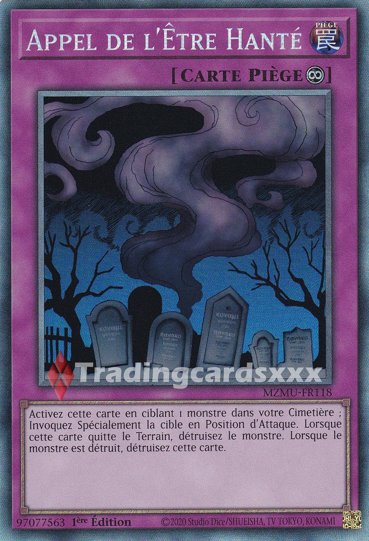 Yu-Gi-Oh! Appel de l'Être Hanté : CR MZMU-FR118