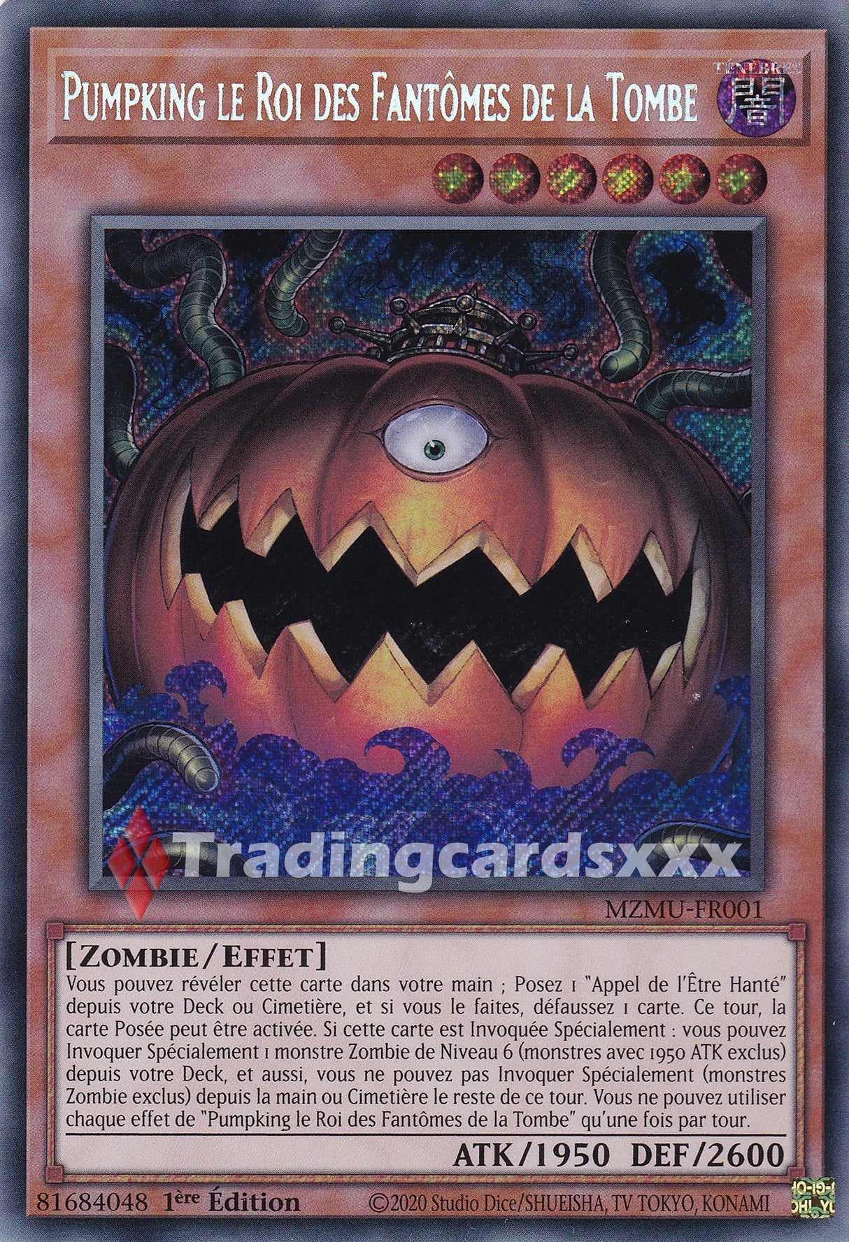 Yu-Gi-Oh! Pumpking le Roi des Fantômes de la Tombe : SE MZMU-FR001