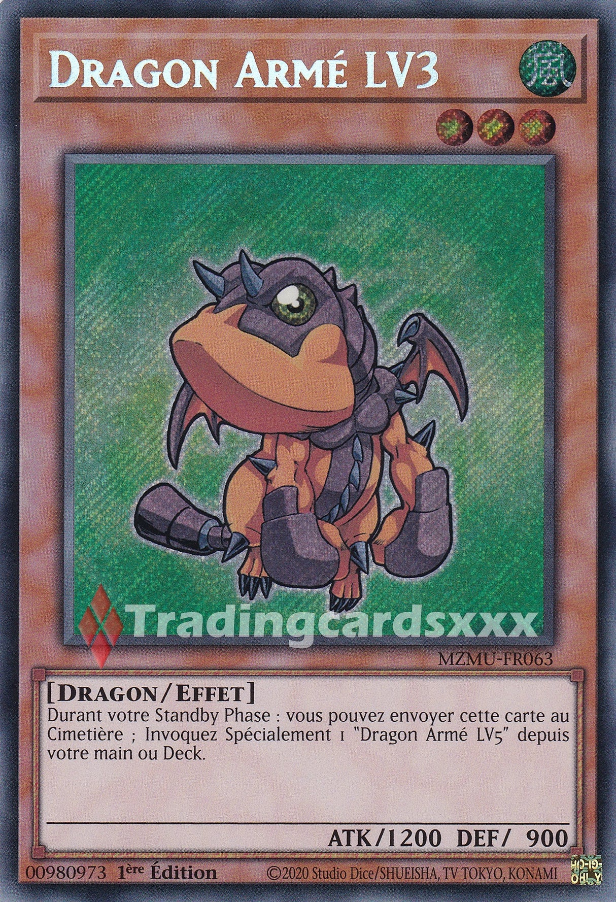 Yu-Gi-Oh! Dragon Armé LV3 : SE MZMU-FR063