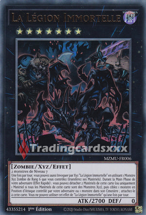 Yu-Gi-Oh! La Légion Immortelle : UR MZMU-FR006