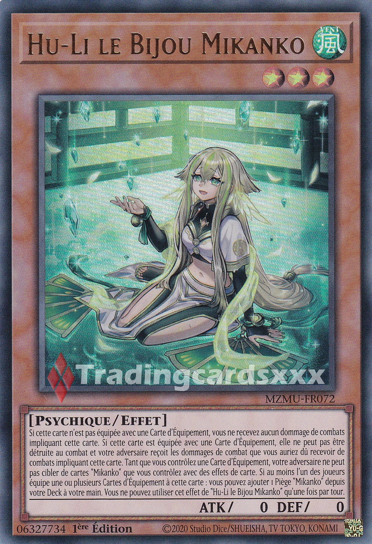 Yu-Gi-Oh! Hu-Li le Bijou Mikanko : UR MZMU-FR072