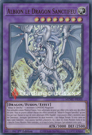 Yu-Gi-Oh! Albion le Dragon Sanctifeu : UR MZMU-FR101