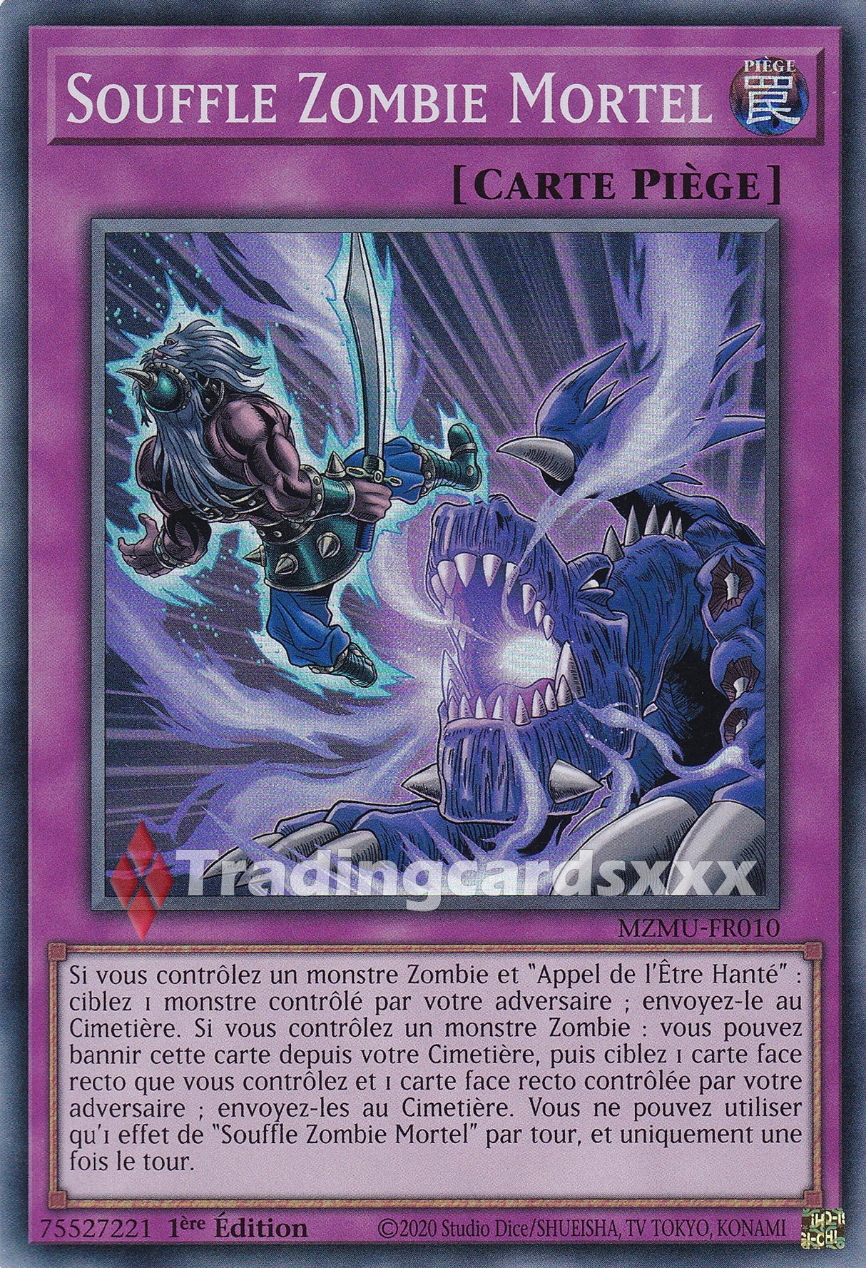 Yu-Gi-Oh! Souffle Zombie Mortel : SR MZMU-FR010