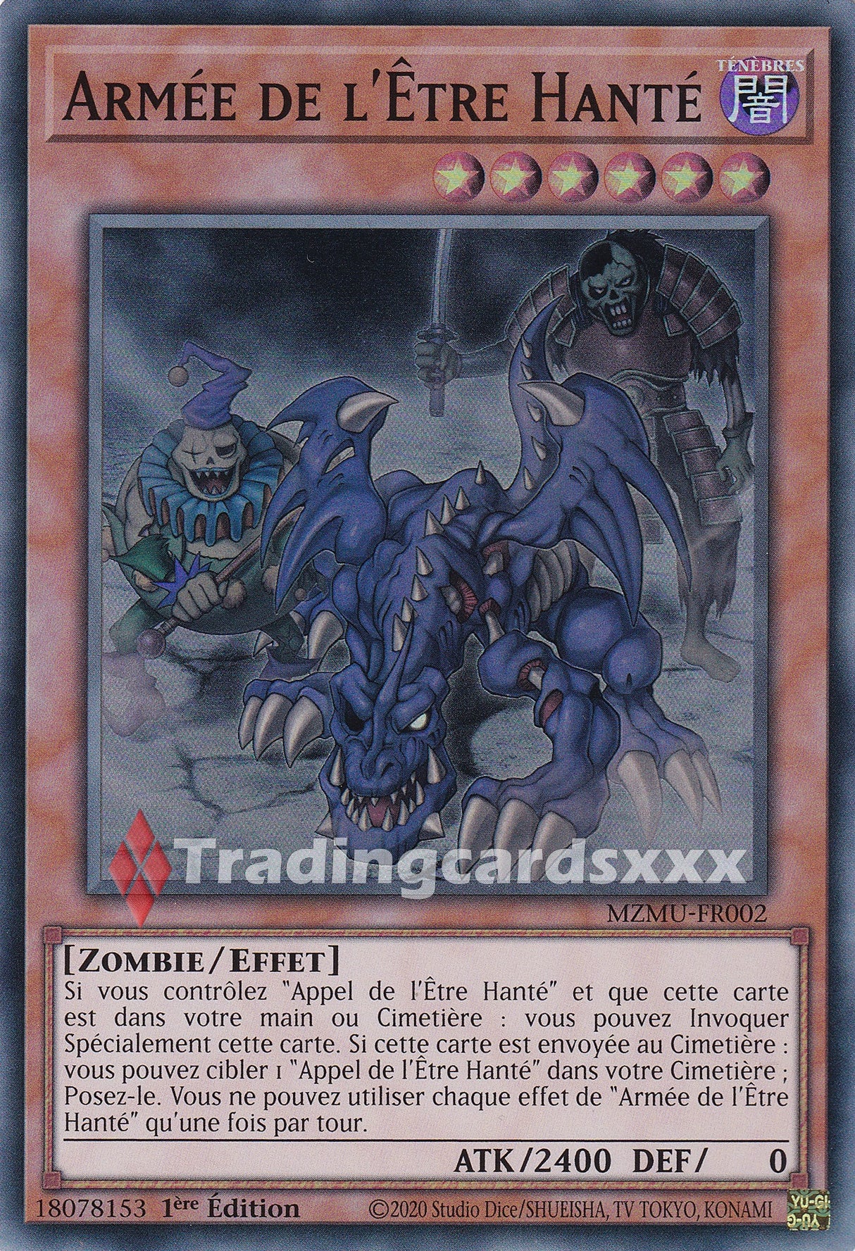 Yu-Gi-Oh! Armée de l'Être Hanté : SR MZMU-FR002