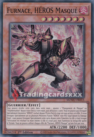 Yu-Gi-Oh! Furnace, HÉROS Masqué : SR MZMU-FR015