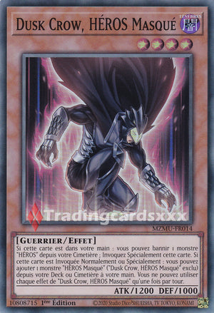 Yu-Gi-Oh! Dusk Crow, HÉROS Masqué : SR MZMU-FR014