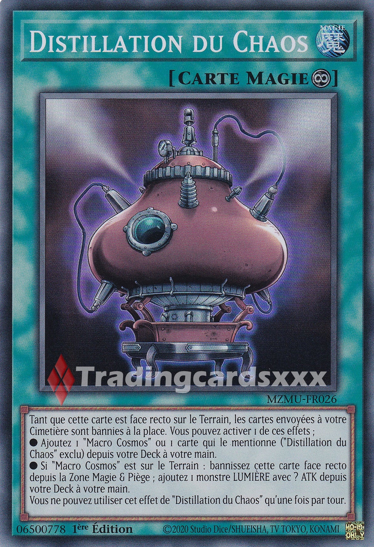 Yu-Gi-Oh! Distillation du Chaos : SR MZMU-FR026