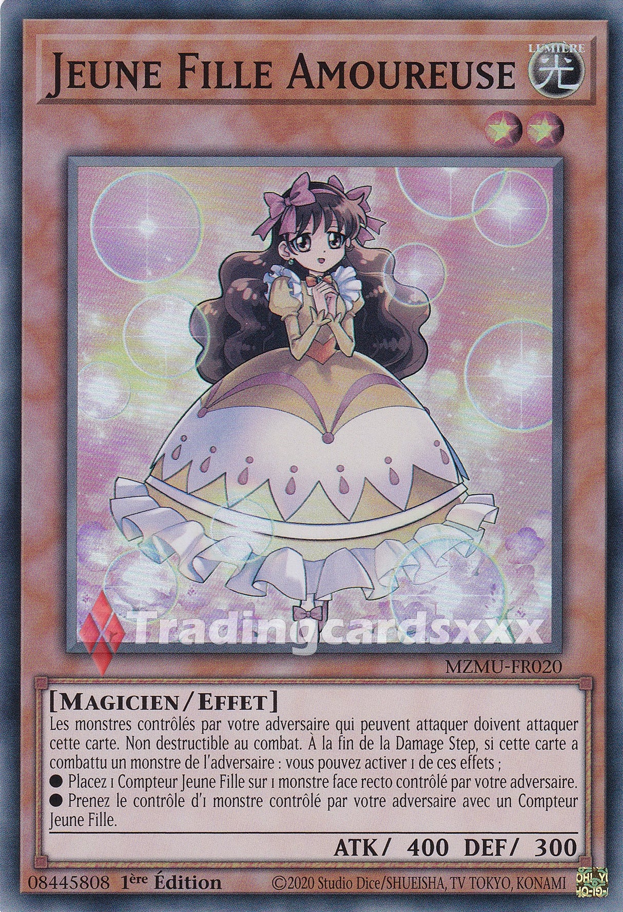 Yu-Gi-Oh! Jeune Fille Amoureuse : SR MZMU-FR020