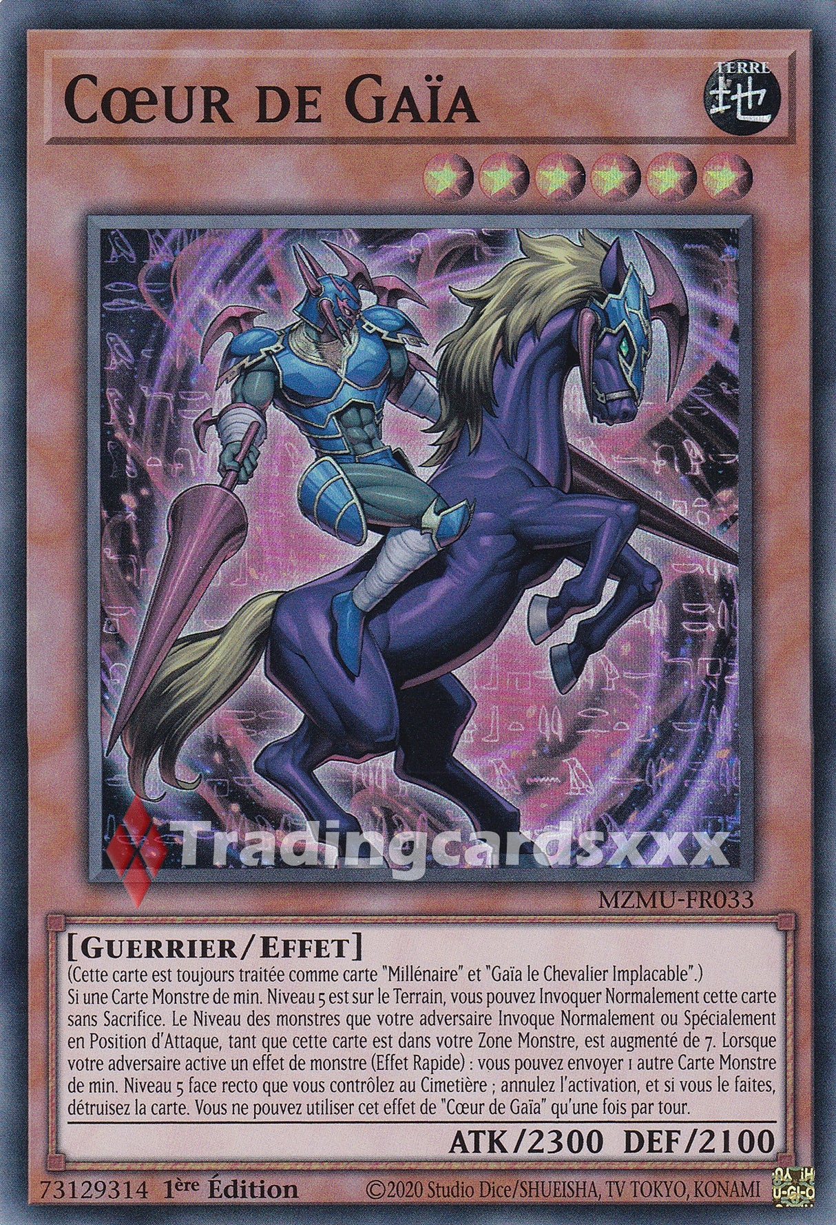 Yu-Gi-Oh! Cœur de Gaïa : SR MZMU-FR033