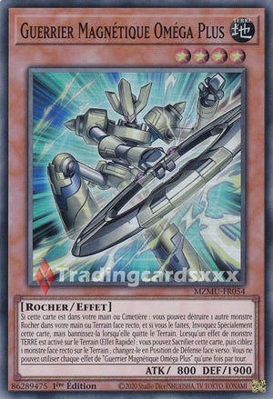 Yu-Gi-Oh! Guerrier Magnétique Oméga Plus : SR MZMU-FR054