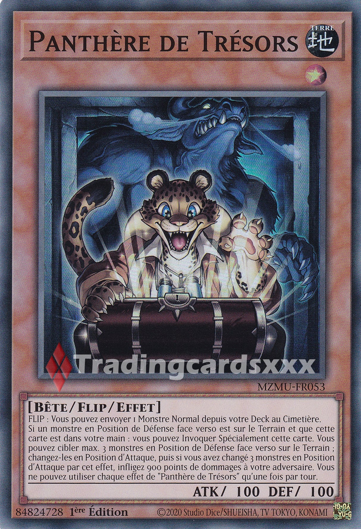 Yu-Gi-Oh! Panthère de Trésors : SR MZMU-FR053
