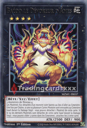 Yu-Gi-Oh! Bazoo le Dévoreur d'Âmes : R MZMU-FR037