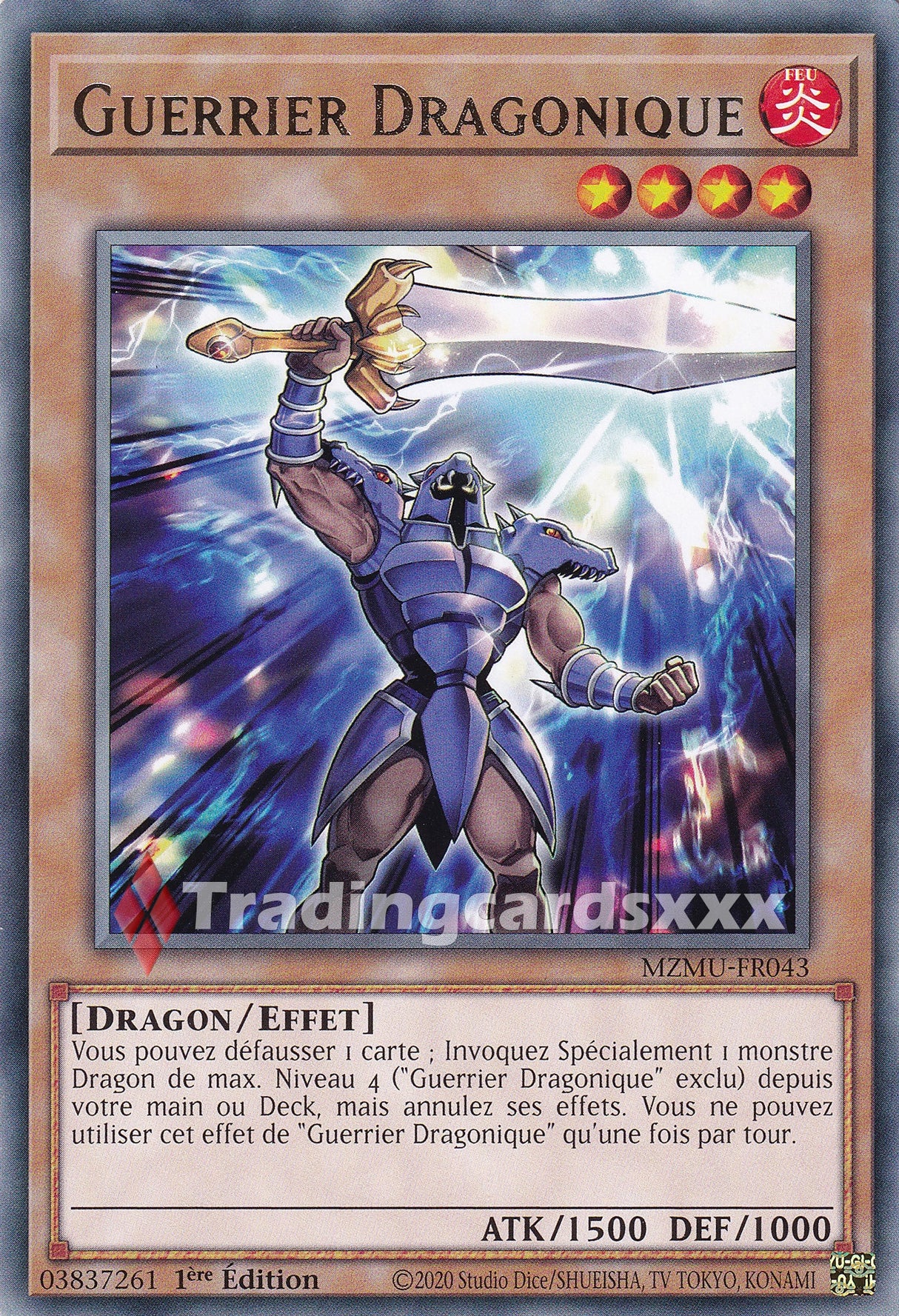 Yu-Gi-Oh! Guerrier Dragonique : R MZMU-FR043