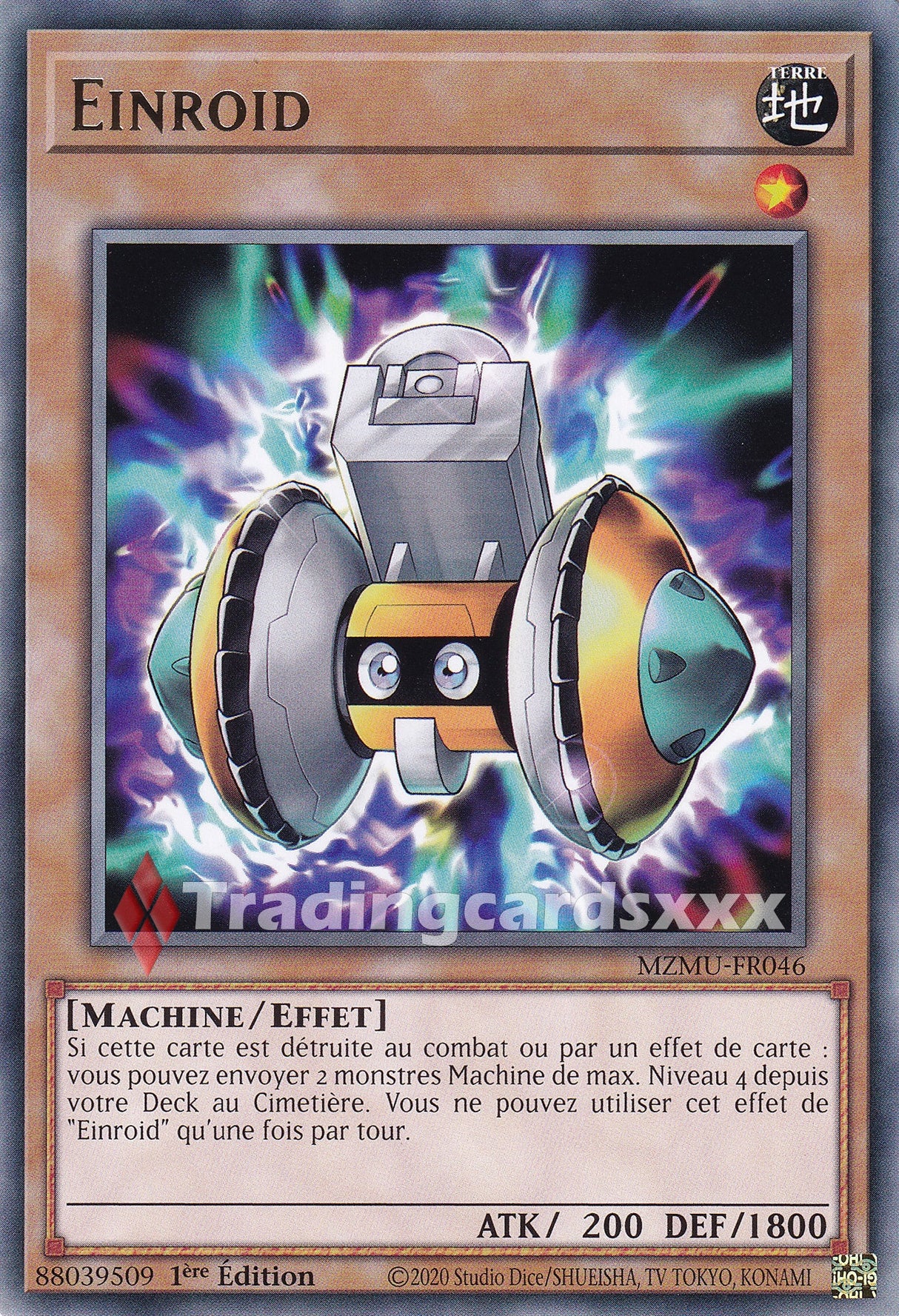 Yu-Gi-Oh! Einroid : R MZMU-FR046