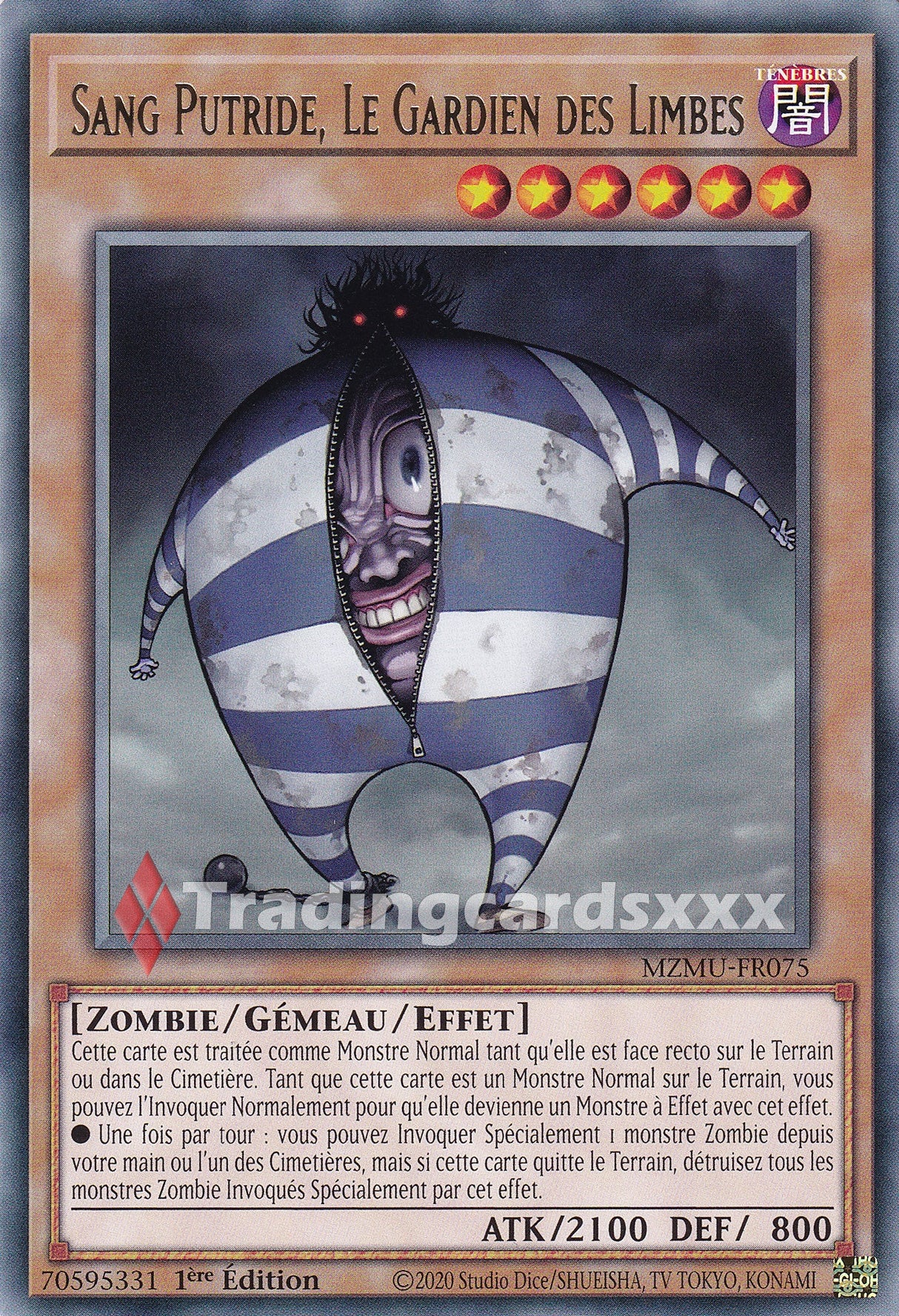 Yu-Gi-Oh! Sang Putride, Le Gardien des Limbes : R MZMU-FR075