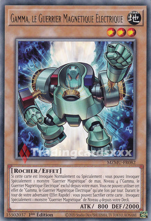 Yu-Gi-Oh! Gamma, le Guerrier Magnétique Électrique : R MZMU-FR082