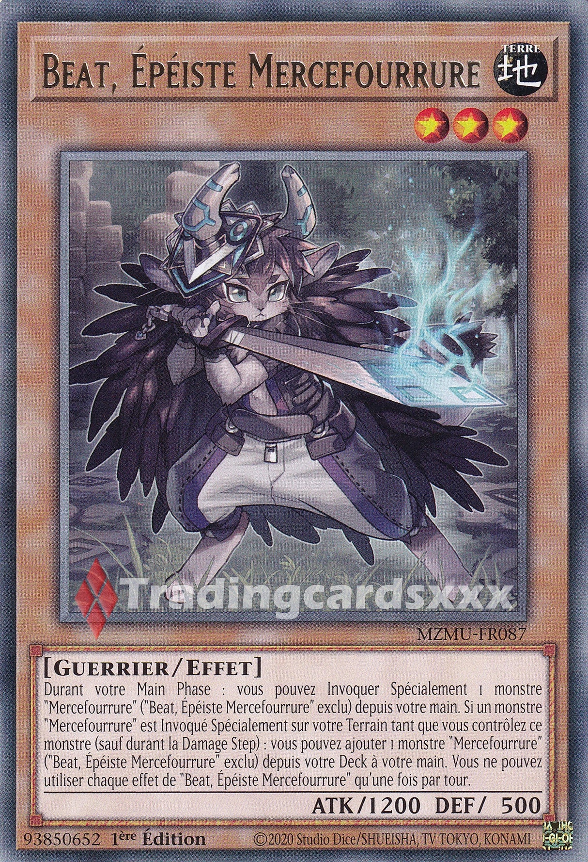 Yu-Gi-Oh! Beat, Épéiste Mercefourrure : R MZMU-FR087