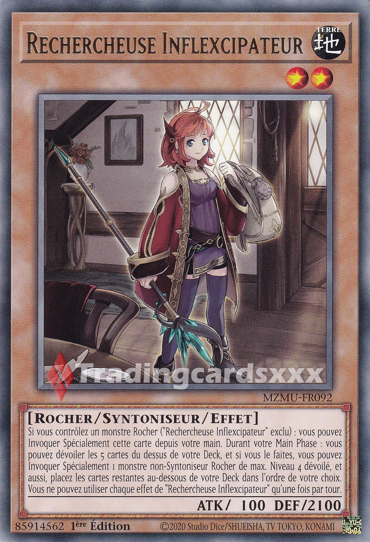 Yu-Gi-Oh! Rechercheuse Inflexcipateur : R MZMU-FR092