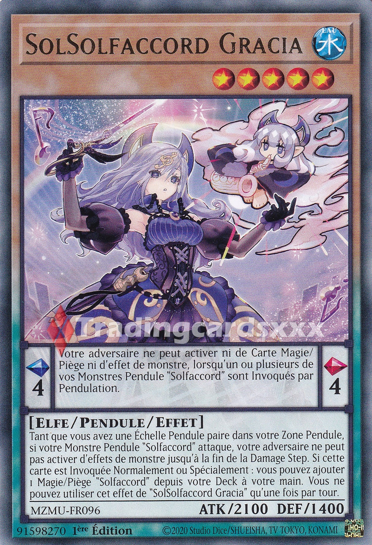 Yu-Gi-Oh! SolSolfaccord Gracia : R MZMU-FR096