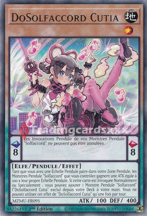 Yu-Gi-Oh! DoSolfaccord Cutia : R MZMU-FR095