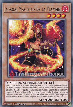 Yu-Gi-Oh! Zoroa, Magistus de la Flamme : R MZMU-FR094
