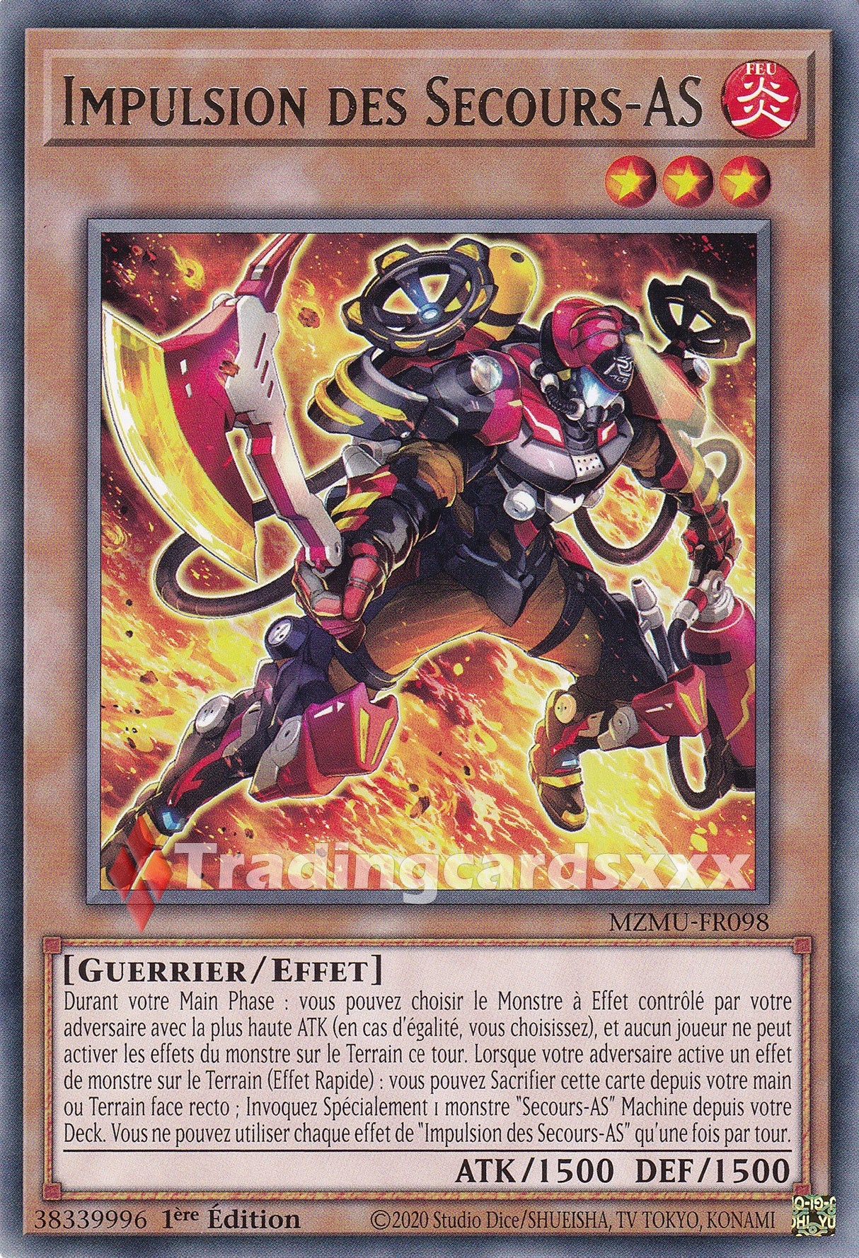 Yu-Gi-Oh! Impulsion des Secours-AS : R MZMU-FR098