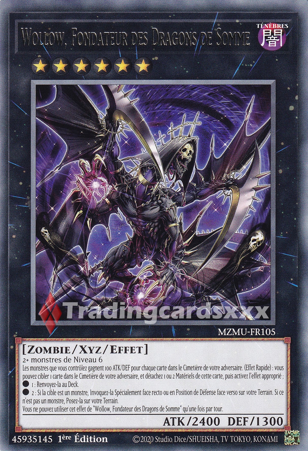 Yu-Gi-Oh! Wollow, Fondateur des Dragons de Somme : R MZMU-FR105