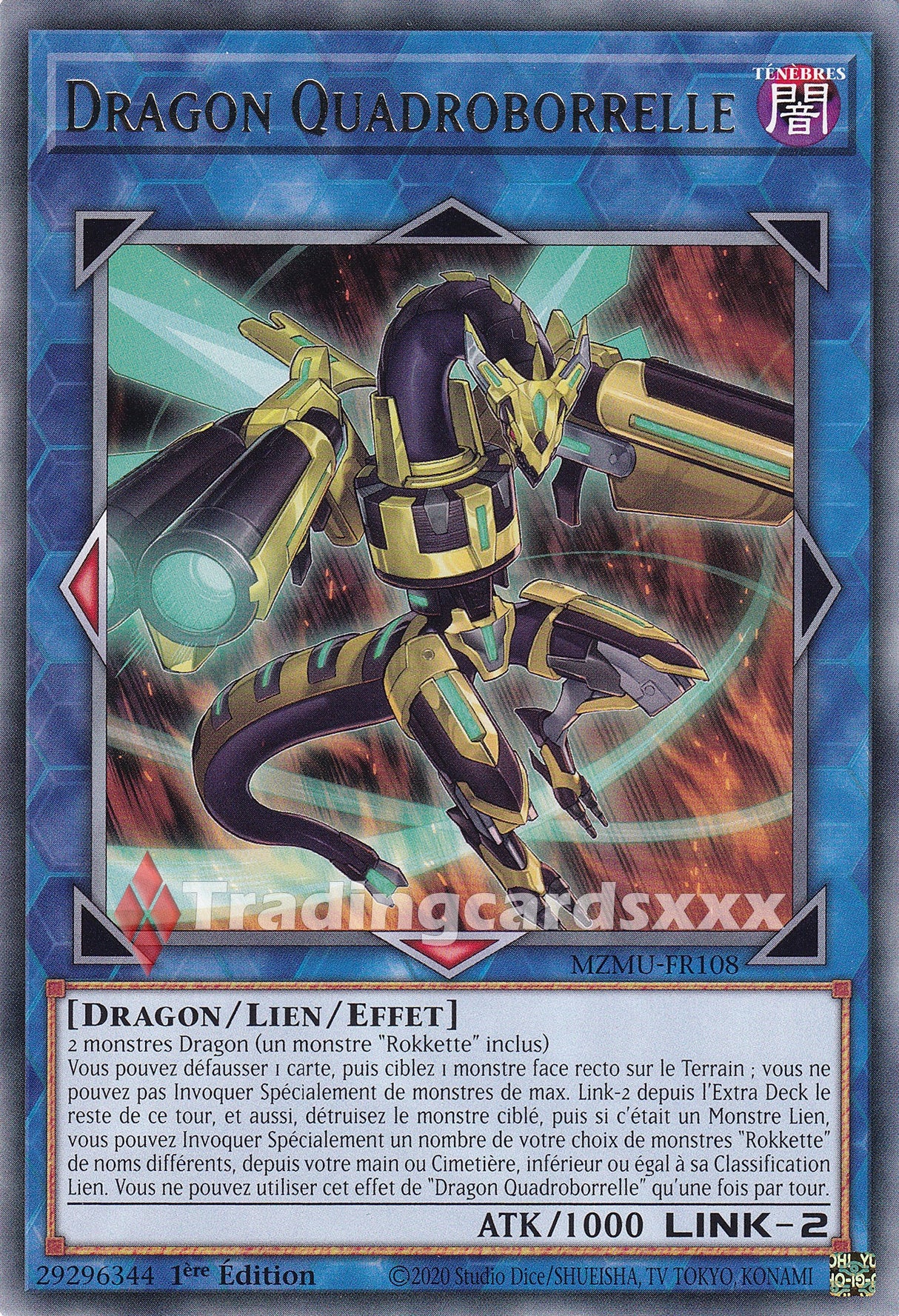 Yu-Gi-Oh! Dragon Quadroborrelle : R MZMU-FR108