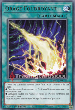 Yu-Gi-Oh! Orage Foudroyant : R MZMU-FR116