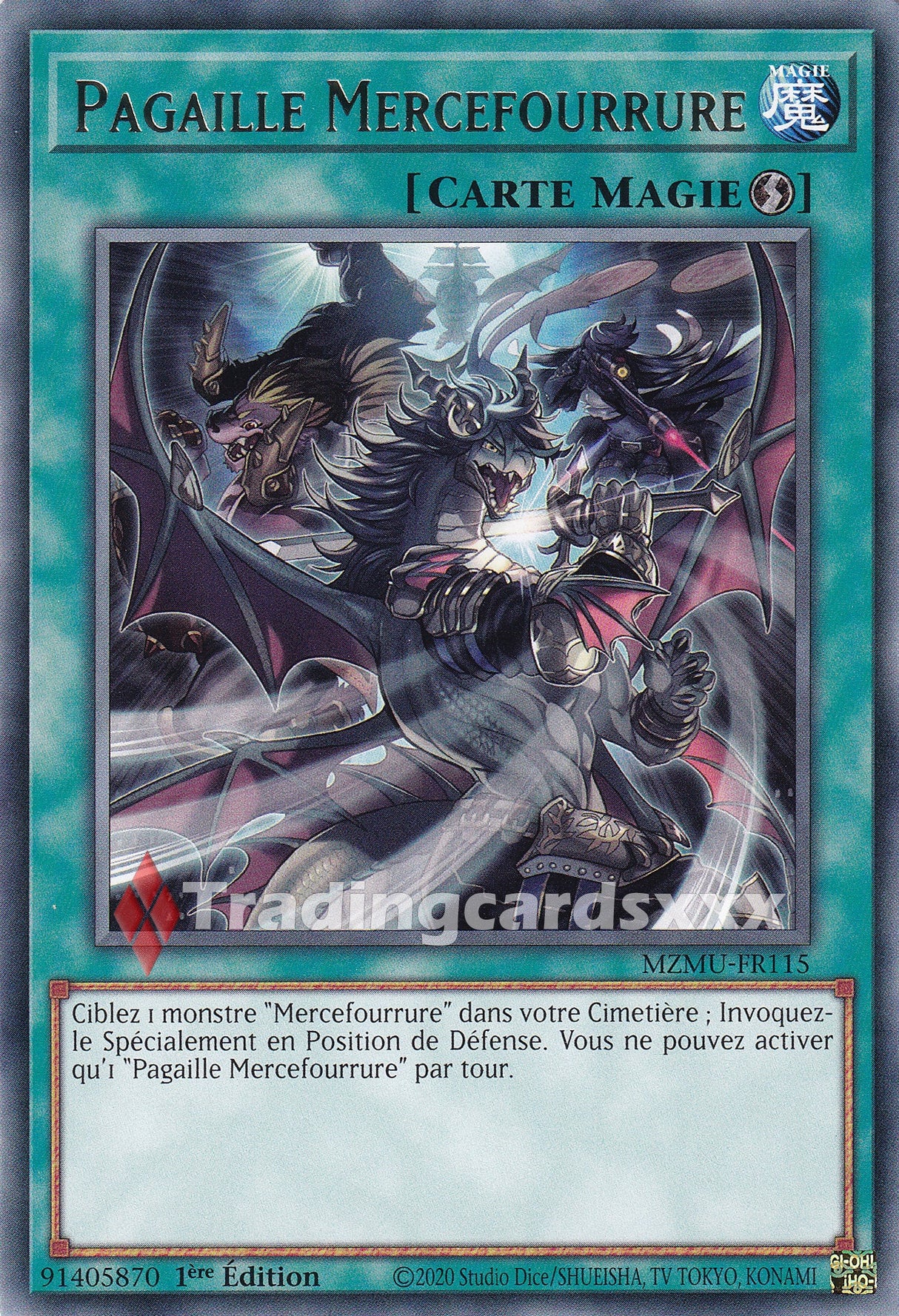Yu-Gi-Oh! Pagaille Mercefourrure : R MZMU-FR115