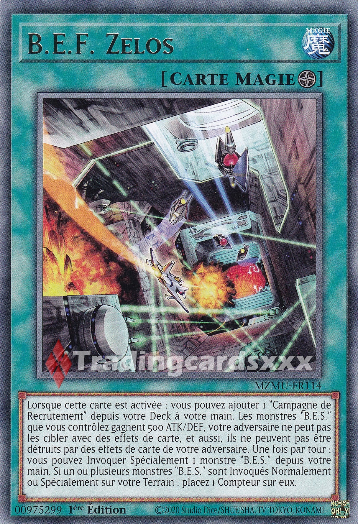 Yu-Gi-Oh! B.E.F. Zelos : R MZMU-FR114