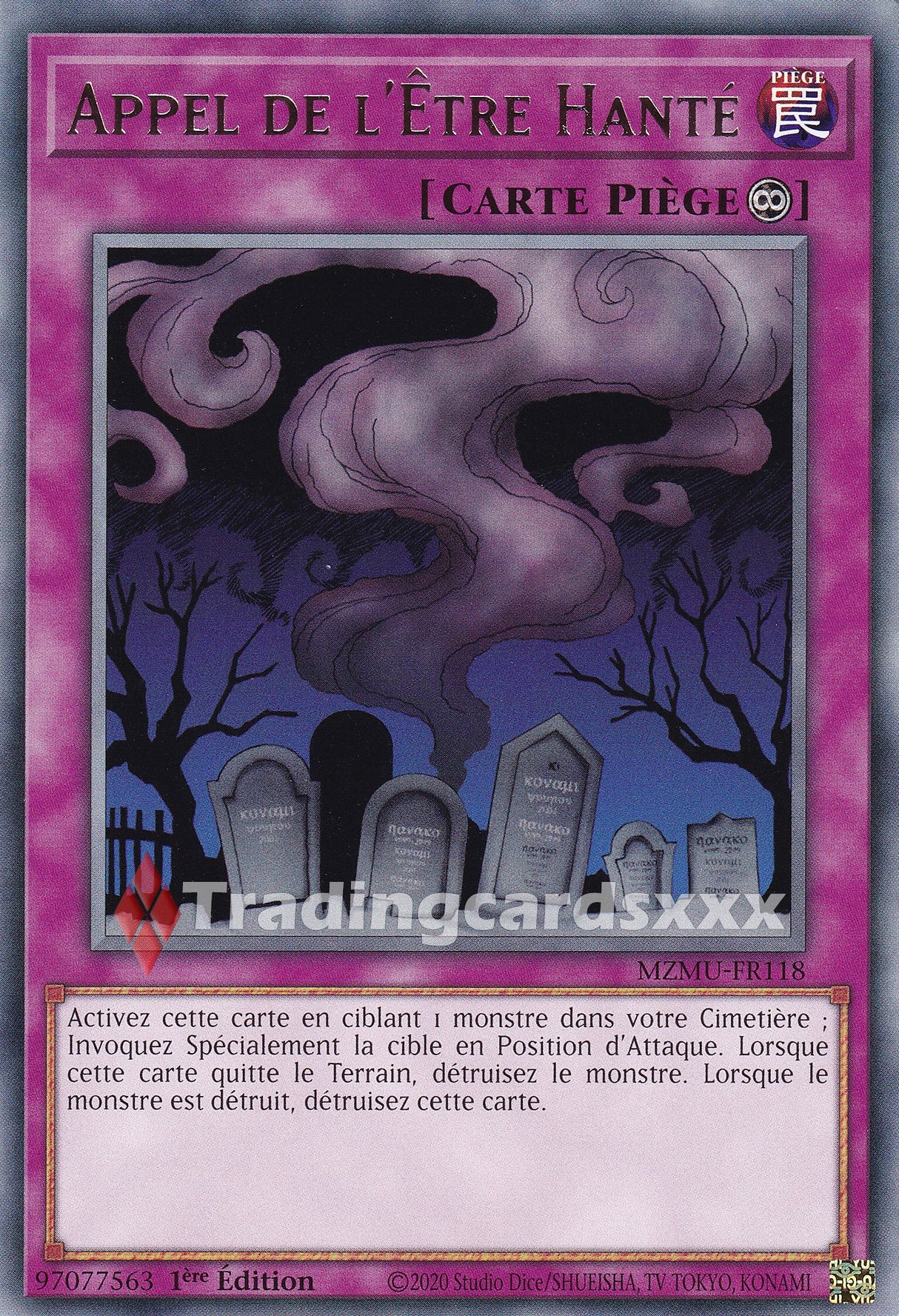 Yu-Gi-Oh! Appel de l'Être Hanté : R MZMU-FR118
