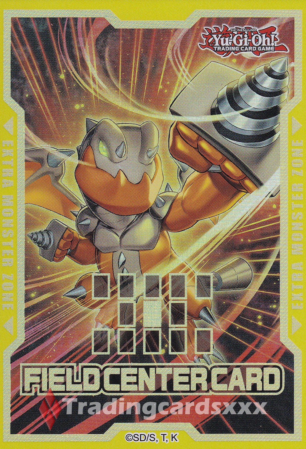 Yu-Gi-Oh! Field Center Card "MZMU" Maze of Muertos : Dragon Armé Perceur