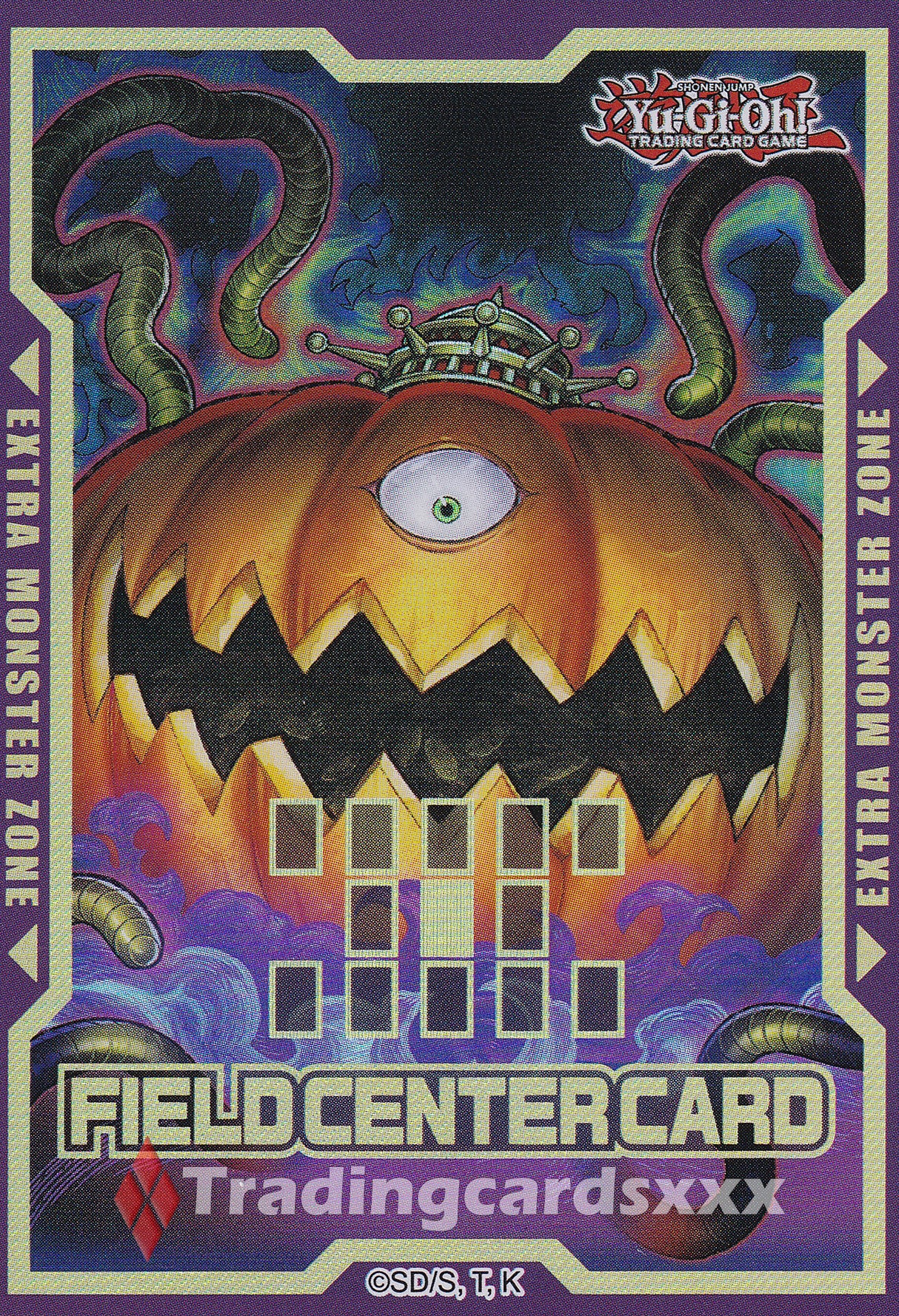 Yu-Gi-Oh! Field Center Card "MZMU" Maze of Muertos : Pumpking le Roi des Fantômes de la Tombe