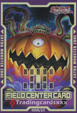 Yu-Gi-Oh! Field Center Card "MZMU" Maze of Muertos : Pumpking le Roi des Fantômes de la Tombe