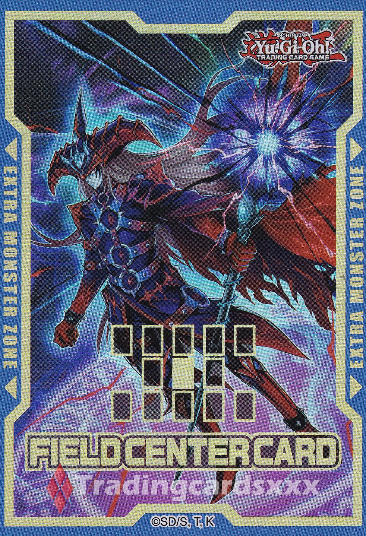 Yu-Gi-Oh! Field Center Card "MZMU" Maze of Muertos : Magicien Sombre de la Destruction
