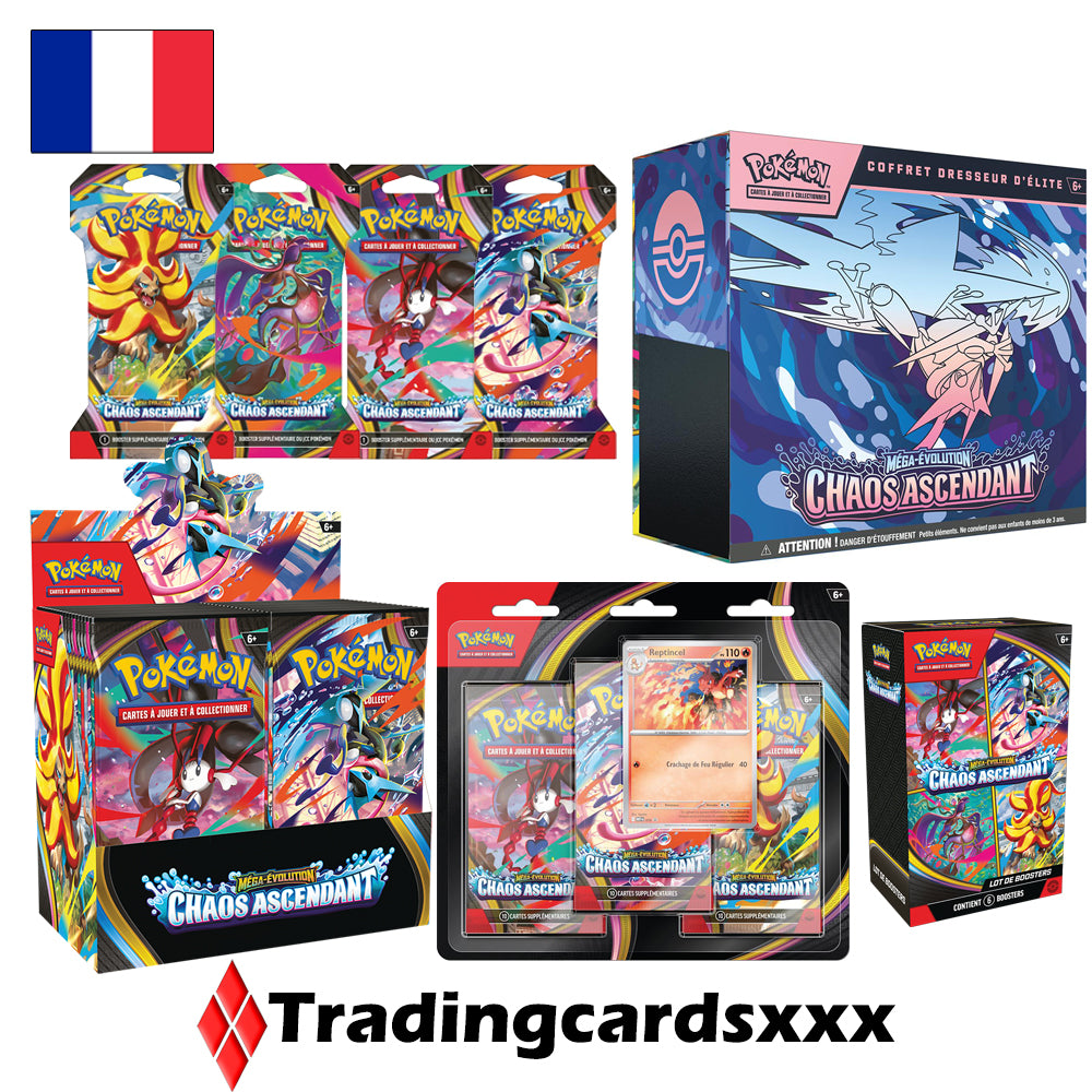 Pokémon - [Master Pack] Méga Évolution ME04 : Chaos Ascendant