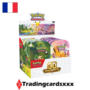 Pokémon - Display de 10 Mini Tin ME05.5 : 30e Anniversaire