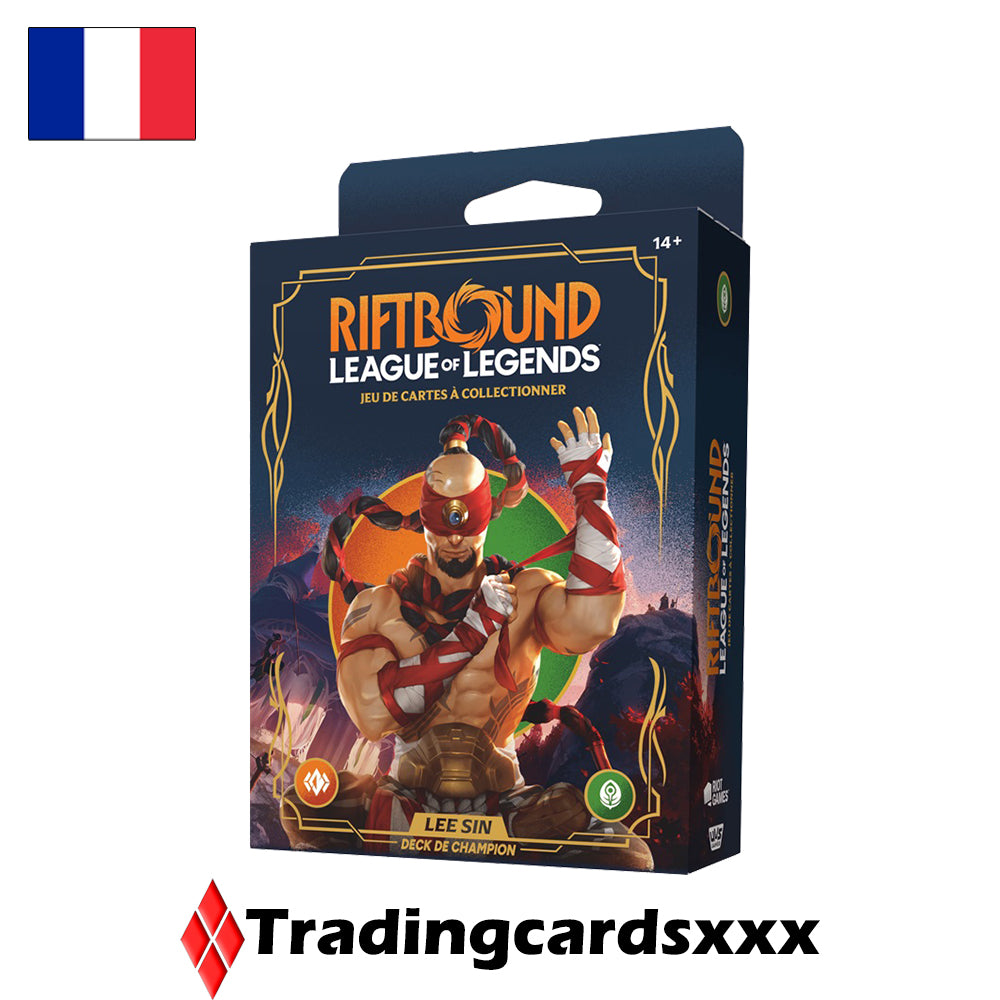 Riftbound TCG | League Of Legends - Champion Deck Set 1 Origines : Lee Sin
