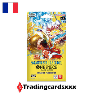 One Piece - Carton de 24 boosters sous blister OP15-EB04 : Aventure sur l’île de Dieu